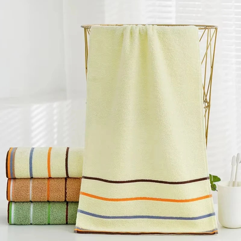 1 Pc Thickened Absorbent Bath Towel Soft Face Towel for Home - BeeTrendyShop.COM