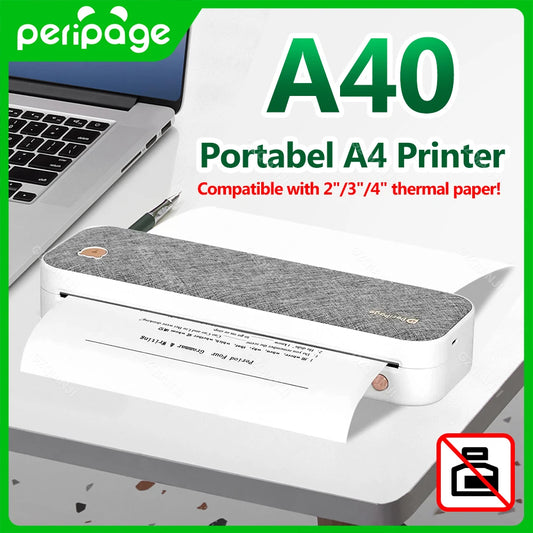 A4 Printer Wireless, No Ink or Toner