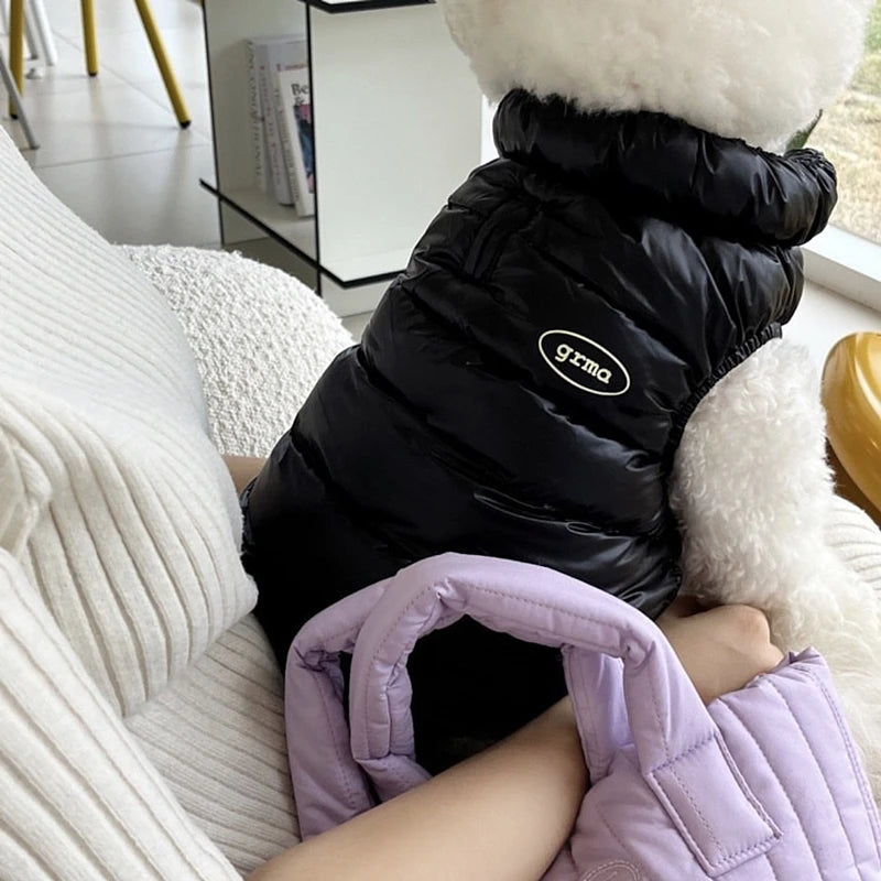 Luxury Waterproof Dog & Cat Jacket - Winter Warm Coat for Small Breeds