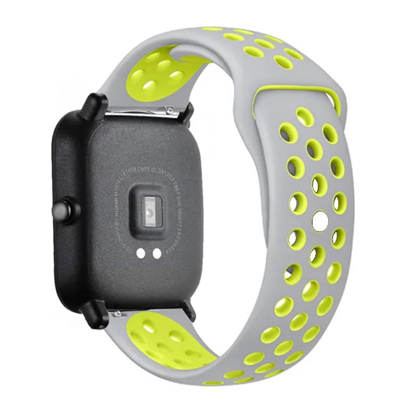 20mm 22mm Silicone Band For Samsung Galaxy Watch 4 Strap Correa Amazfit Bip 3/GTS/2/2e/3/2 Mini GTR 2e 3 GT2 Pro Bracelet GT2E