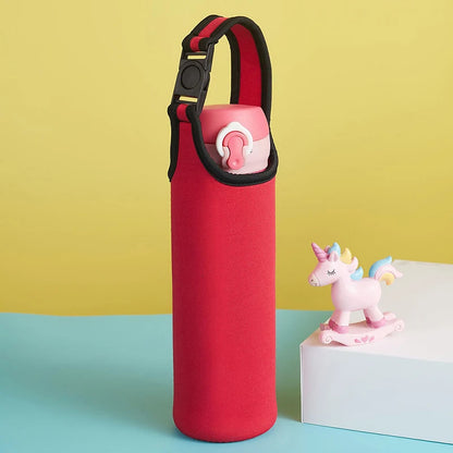 Portable Water Bottle Sleeve Bag – Insulated Can & Bottle Carrier for Travel & Gym