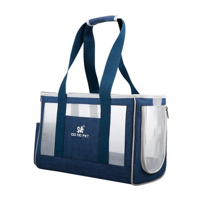 Breathable Pet Carrier Shoulder Bag – Portable Travel Handbag for Cats & Small Dogs