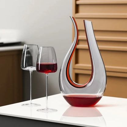 Crystal Wine Goblet Set – 2Pcs Wedding Champagne Flute Stemware