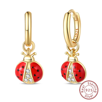 Pandach 925 Silver Pearl Bee Star Moon Stud Earrings – Trending Fashion Jewelry for Women