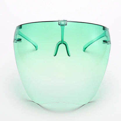 Full Face Shield Sunglasses Mask – UV400 Anti-Spray Cycling & Protective Goggles