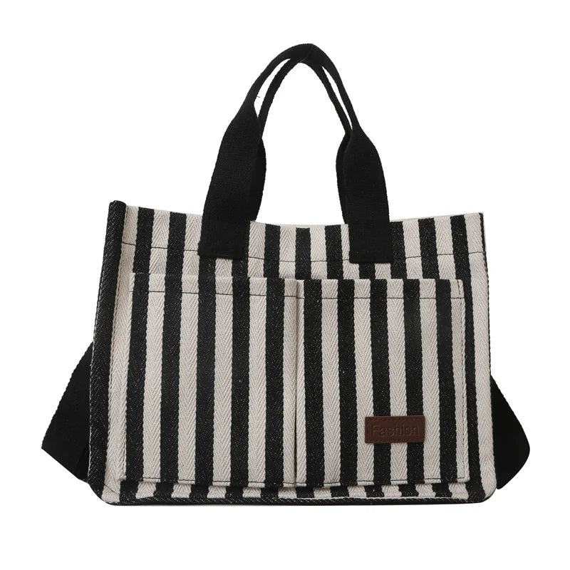 Cool Street Handbag, Large Capacity Women's Shoulder Bag, trendy