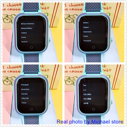 LT21 4G Kids Smartwatch – GPS, WiFi, Video Call, SOS, IP67 Waterproof, Camera & Location Tracker