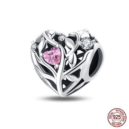 925 Sterling Silver Chameleon Luminous Butterfly Charm Bead – DIY Jewelry