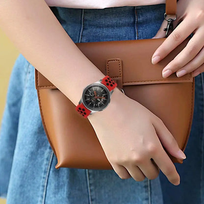 20mm 22mm Silicone Band For Samsung Galaxy Watch 4 Strap Correa Amazfit Bip 3/GTS/2/2e/3/2 Mini GTR 2e 3 GT2 Pro Bracelet GT2E - BeeTrendyShop.COM