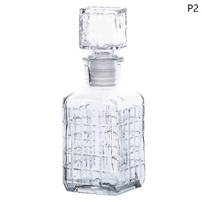 Transparent Whiskey Glass Decanter – 100ml & 150ml Party Barware Bottle