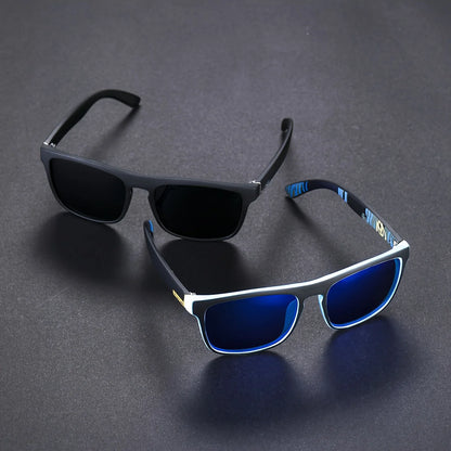 2-Pack Square Polarized Sunglasses – Anti-Glare UV400 for Travel & Driving