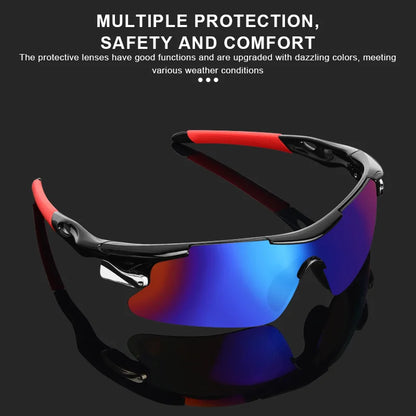 RIDERACE Cycling Sunglasses – UV400 Road & MTB Bike Protection Goggles Unisex