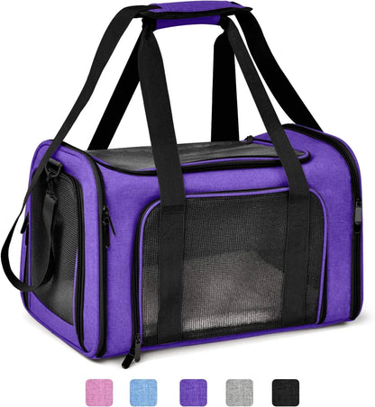 Airline Approved Pet Carrier – Soft Sided for Cats & Dogs