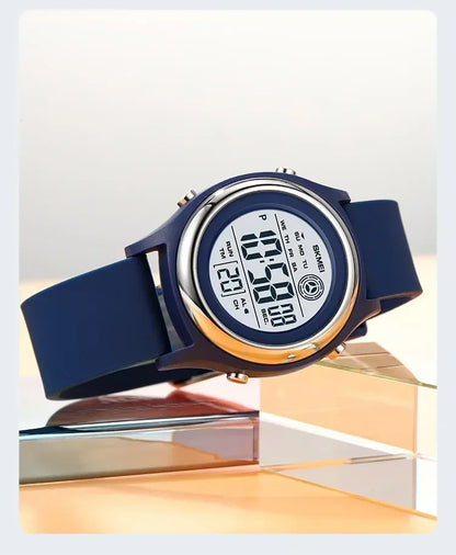 SKMEI 2094 Luxury Watch for Women Stopwatch Lady Waterproof Shockproof LED Display Countdown Ladies Digital Wristwatches Clock - BeeTrendyShop.COM
