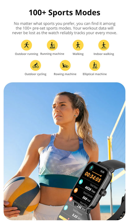 COLMI P81 Ultra Smartwatch – Voice Calling, 1.9" Screen, 24H Health Monitor, 100+ Sport Modes