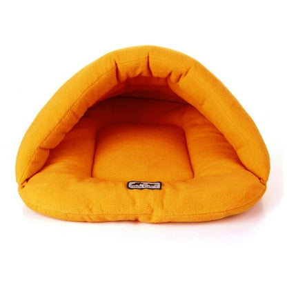 Slipper-Shaped Pet Cave Bed - Thick Fleece Winter Cat & Dog Nest - BeeTrendyShop.COM