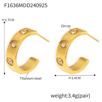 Shell Beaded Stainless Steel Necklace – 18K Gold Plated Clavicle Chain