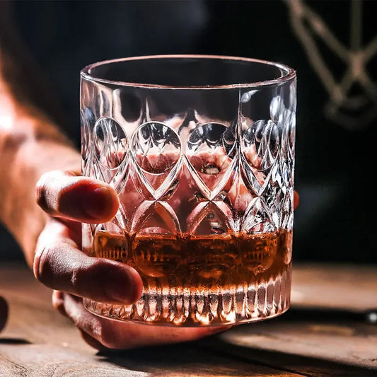 Glassware Cocktails Different Glass Cups Fashion Whiskey Glasses Scotch Bourbon Cocktails RUM Durable Whiskey Glass Drinkware