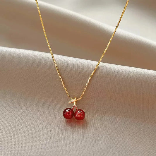 Cross Pendant Necklace – CZ Rhinestone Zinc Alloy Chain Necklace for Women