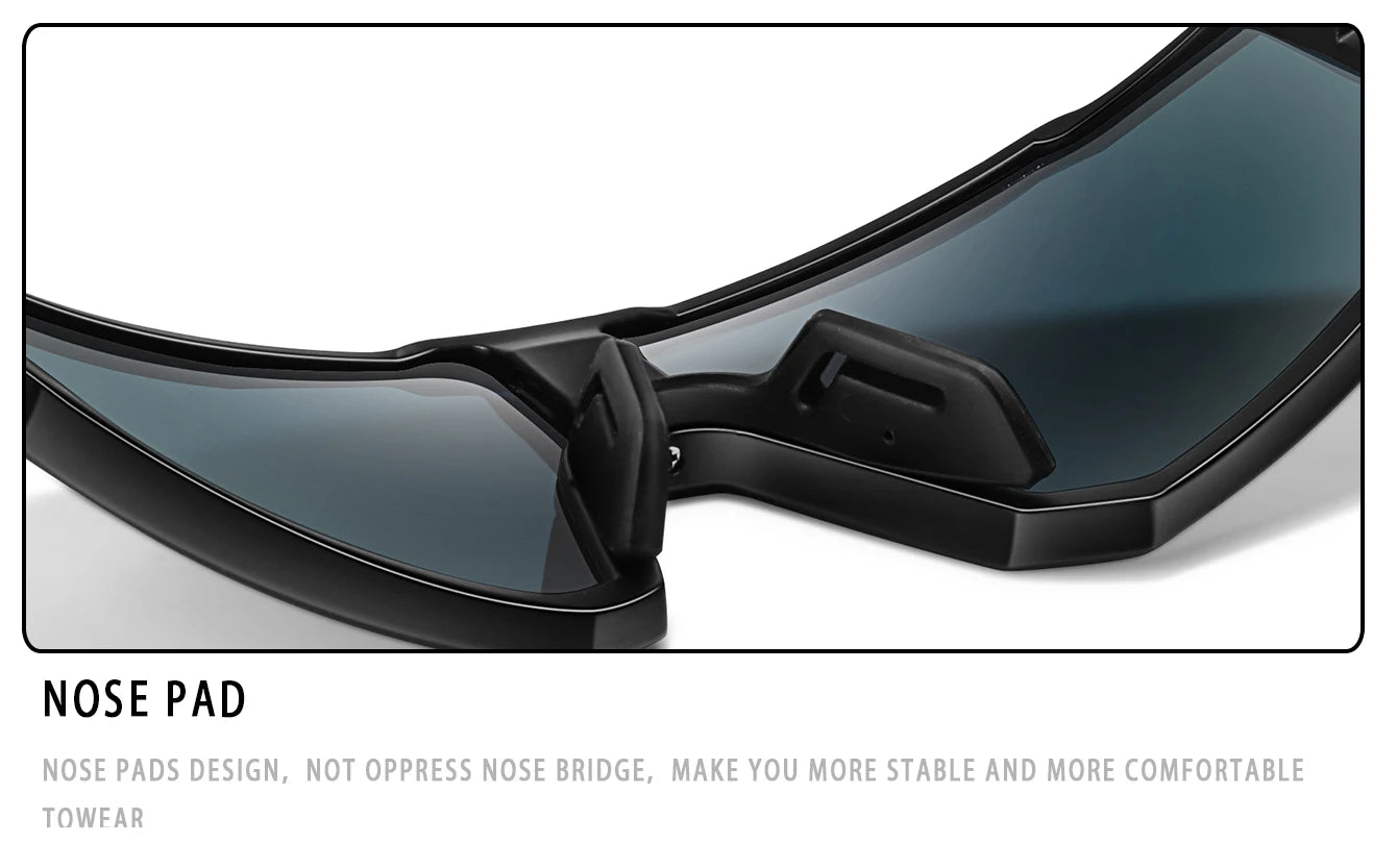Windproof Fishing Sunglasses – UV400 Outdoor Sport Running & Cycling Eyewear