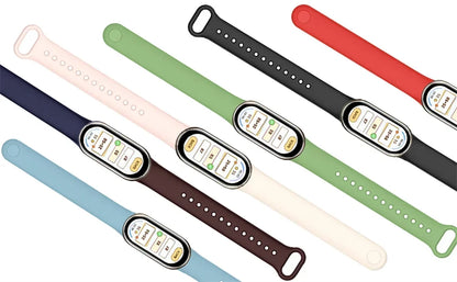 Silicone Sport Watchband for Xiaomi Mi Band 8 & 9 NFC – Waterproof Replacement Strap