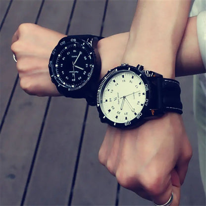 Times Unisex Women Men Wristwatch Sports Watches Outdoor Fashion Quartz Watch Large Round Dial Wristwatch - BeeTrendyShop.COM