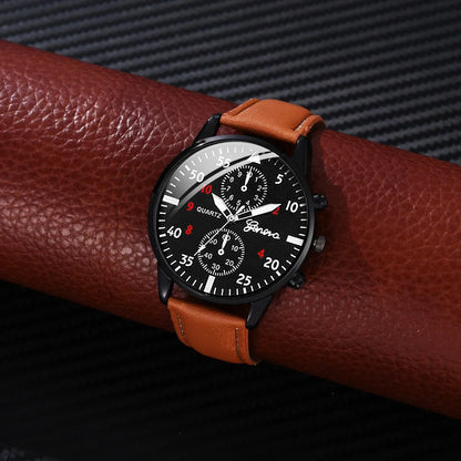 Watches for Men Reloj Hombre Fashion Retro Business Hand Watch Leather Watches Quartz Wristwatch Clock Gift Relogios Masculino - BeeTrendyShop.COM