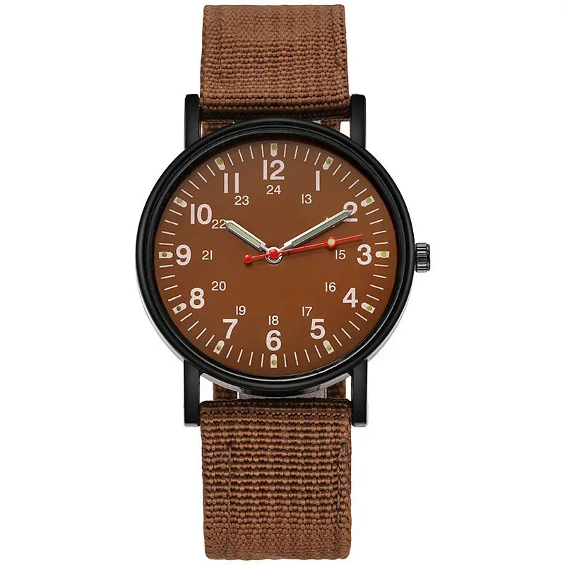 Luminous Men Sport Military Watch Shock Resistant Wristwatches Simple Nylon Band Male Army Wrist Watch Quartz Relogio Masculino - BeeTrendyShop.COM