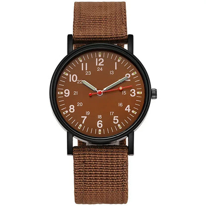 Luminous Men Sport Military Watch Shock Resistant Wristwatches Simple Nylon Band Male Army Wrist Watch Quartz Relogio Masculino - BeeTrendyShop.COM