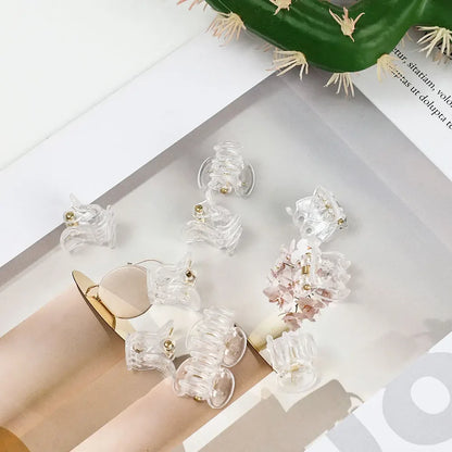 Mini Black Hair Claw Clips Set – Plastic Ponytail Holder for Women, Girls & Kids (10/20/30Pcs)