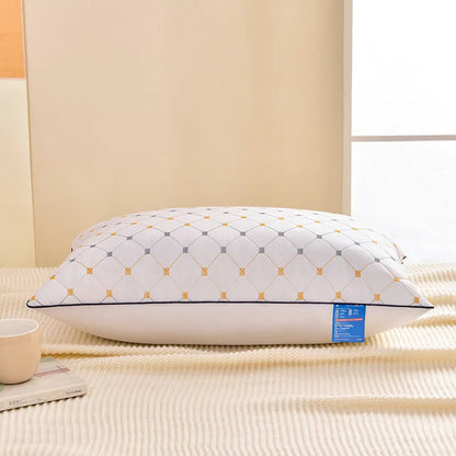 Polyester Pillow Insert for Adults - Hotel & Home Use, Soft White Rectangular Bedding Core, Durable Pillow for Dorm & Household - BeeTrendyShop.COM