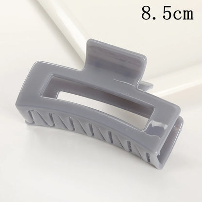 Korean Large Plastic Hair Claw Clip – Fashion Crab Barrette for Women & Girls