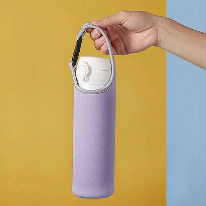 Portable Water Bottle Sleeve Bag – Insulated Can & Bottle Carrier for Travel & Gym