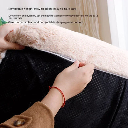 4-Season Removable Pet Sofa Bed - Extra Large Washable Bed for Cats & Dogs - BeeTrendyShop.COM
