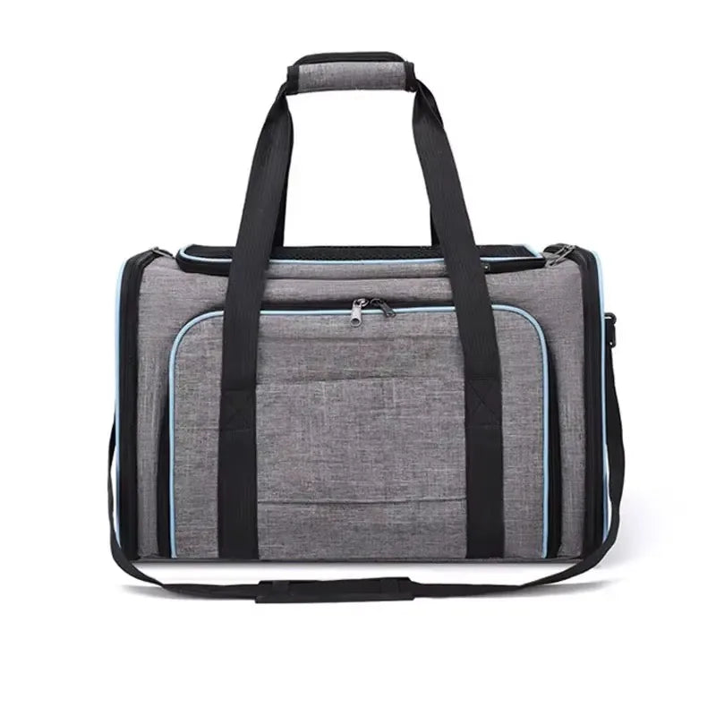 1PCS Transport Bag Carriers Backpack Portable Breathable Foldable Shoulder Bag Cat Dog Carrier Bags Outgoing Travel Pets Handbag