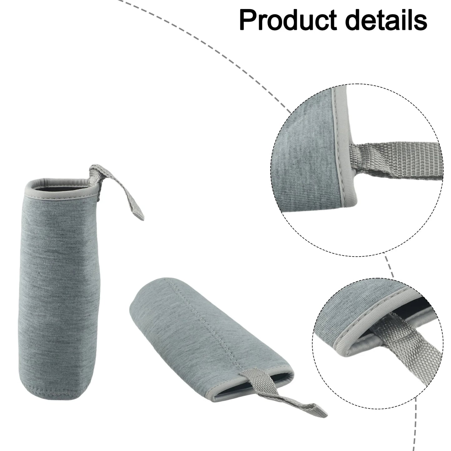 Portable Insulated Cup Sleeve – Fabric Drink Sleeve for Hot & Cold Beverages