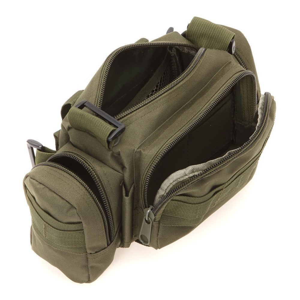 Waist Fanny Pack for Men Waterproof Cross-body Shoulder Sling Bag for Hiking Outdoor Climbing Fishing Camping