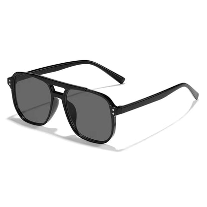 Vintage Oversized Square Sunglasses – UV400 Retro Shades for Men & Women