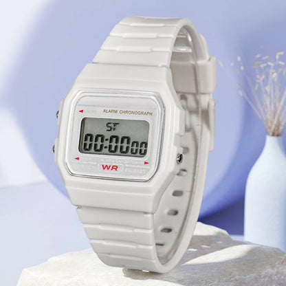 Hot Selling Women LED Digital Electronic Watch Multifunctional Outdoor Simple Leisure Men and Women Sports Watch Reloj - BeeTrendyShop.COM