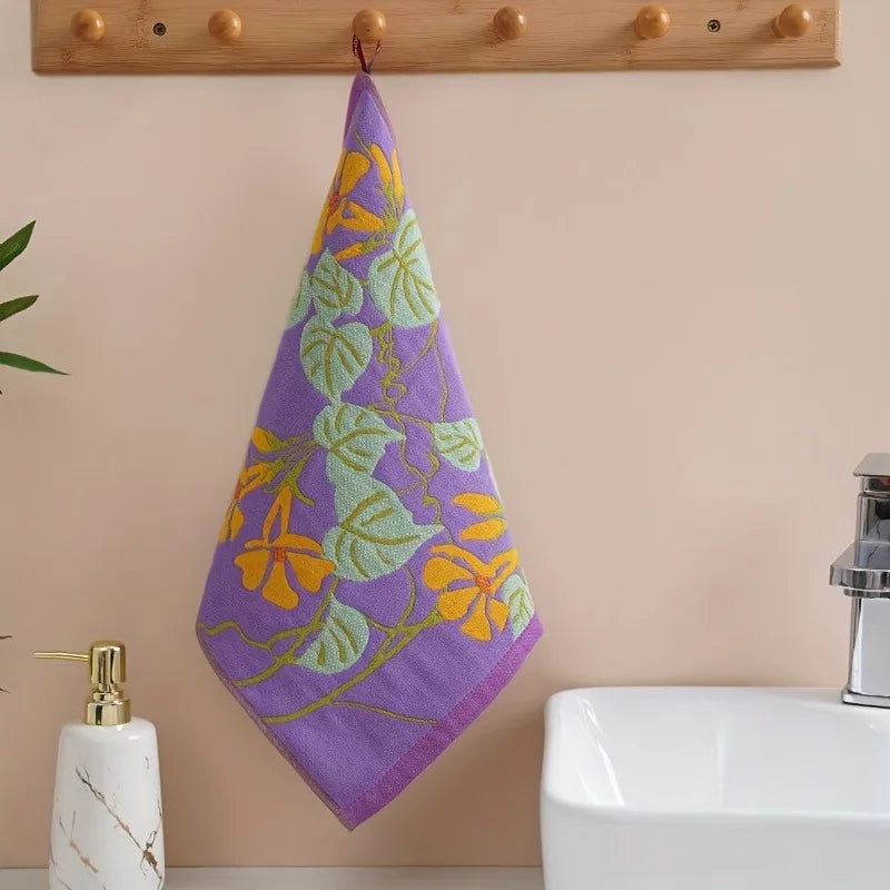 Cotton Kitchen Towel 34x40cm – 4-Layer Gauze, Quick-Dry Decorative Tea Towel