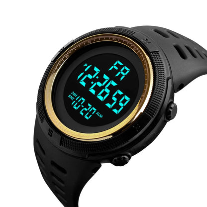 Men's Digital Electronic Watch Sports Glow 49mm Large Dial Student Outdoor Adventure Trend Multifunctional Maler fashion Watches - BeeTrendyShop.COM