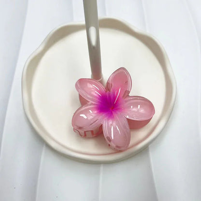 Large Flower Hair Claw Clip – Matte Sweet Barrette for Women & Girls