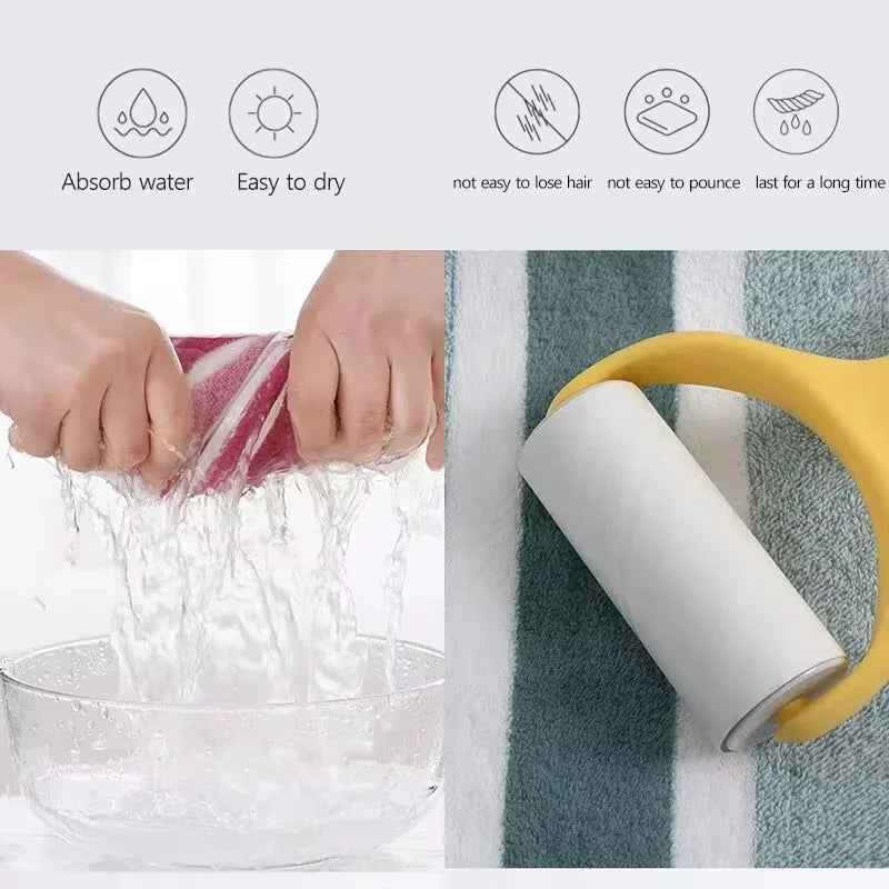 Soft & Absorbent Bath Towel for Men & Women – Large Couple Towel 35x75cm & 70x140cm