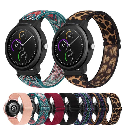 Elastic Strap for Garmin Forerunner 55 245 645 Music Band Bracelet Watchband for Garmin Venu /Vivoactive 3 Music/Vivomove HR - BeeTrendyShop.COM