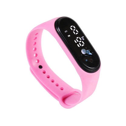 Kawaii Smart Watch For Kids Fashion Outdoor Waterproof Sports Kids' Watches Boy Girls Digital Watches Silicone montre enfant - BeeTrendyShop.COM