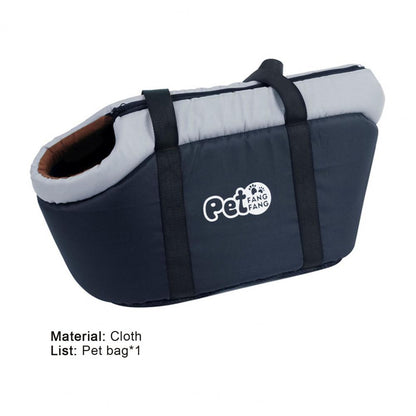 Pet Carrier Bag – Soft-Sided Travel Tote for Small Dogs & Cats