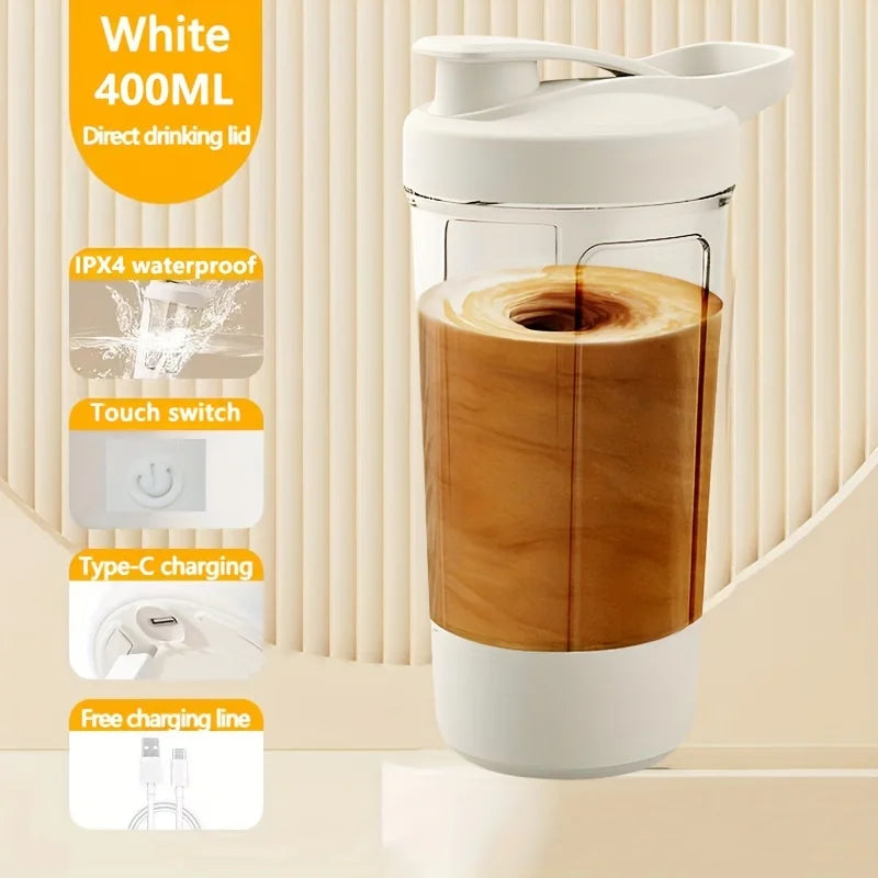 650ml USB Electric Portable Whey Protein Shaker bottle