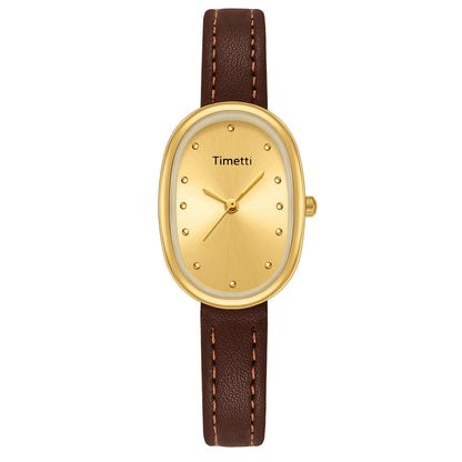 1 Piece of Women's Literary Belt Casual Retro Small Square Quartz Watch Suitable for Daily Wear - BeeTrendyShop.COM