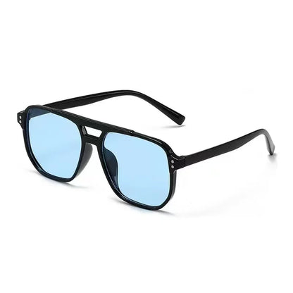 Vintage Oversized Square Sunglasses – UV400 Retro Shades for Men & Women