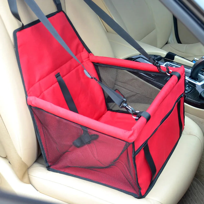Dog Car Seat Hammock Carrier – Foldable, Breathable, Fits All Breeds